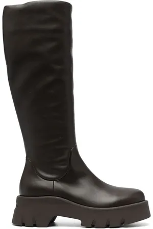 Gianvito Rossi Botas con suela dentada