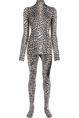 Roberto Cavalli Jumpsuit con motivo de leopardo