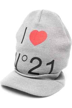 Nº21 Gorras - Gorra tejida con logo