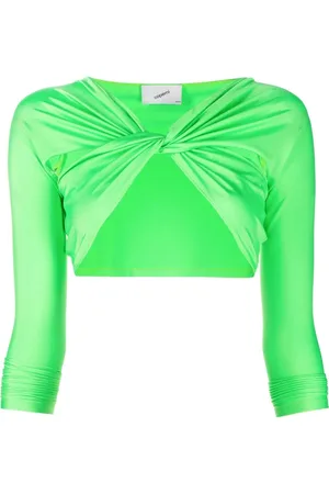 COPERNI Top corto con diseño retorcido