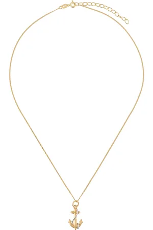 TRUE ROCKS Collar con dije de ancla