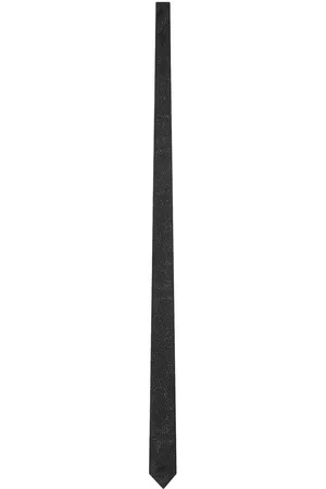 Saint Laurent Corbata de seda