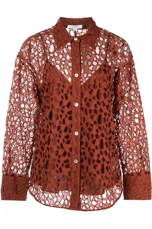 Vince Blusa con detalle de encaje