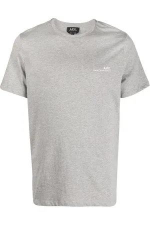 A.P.C. Playera con logo estampado