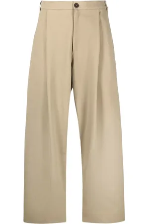 STUDIO NICHOLSON Pantalones anchos con tiro alto