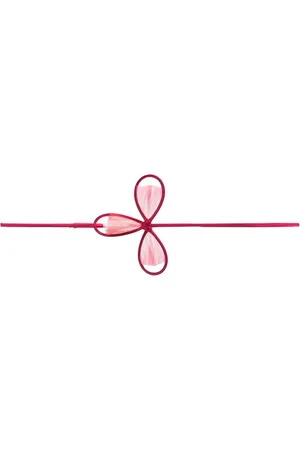 Nensi Dojaka Cinturón con apliques florales