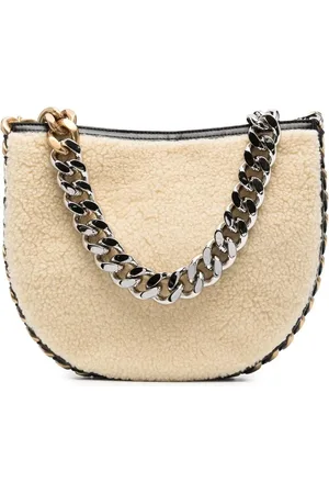 Stella McCartney Bolsa de hombro Frayme FFF pequeña