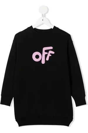 OFF-WHITE Vestido tipo suéter con motivo Arrows