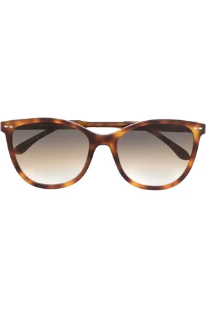 Isabel Marant Lentes de sol con armazón cuadrada estilo carey