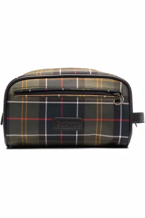 Barbour Neceser con estampado de cuadros
