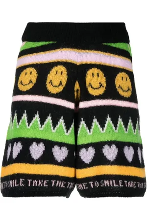 JOSHUA SANDERS Bermudas con estampado gráfico