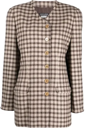 Giorgio Armani Blazer con cuello en V 1980