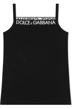 Dolce & Gabbana Top con logo estampado