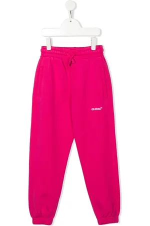 OFF-WHITE Pants con logo estampado