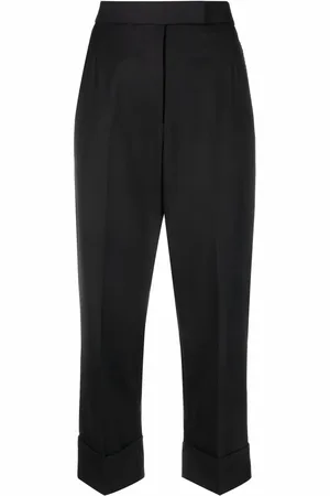 Thom Browne Pantalones de vestir con detalle de perlas