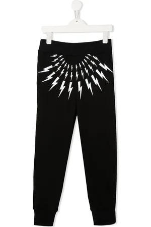 Neil Barrett Pants con estampado Thunderbolt