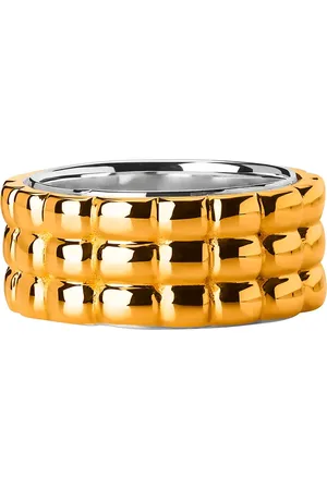 TANE México 1942 Anillo Alma en oro vermeil amarillo de 23kt y plata de ley