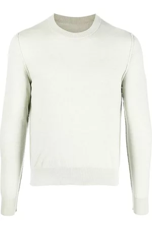 Maison Margiela Suéter de cachemira con cuello redondo
