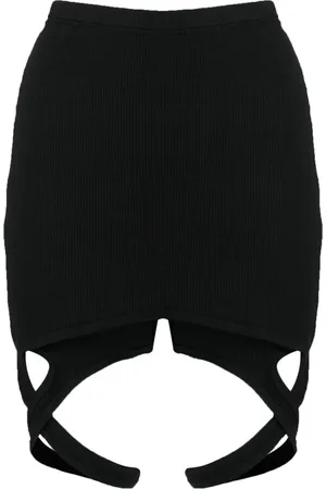 DION LEE Minifalda Double Lock