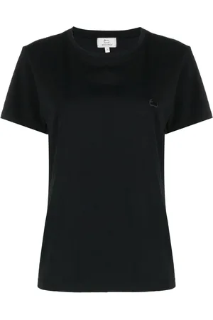 Woolrich Playera con logo estampado
