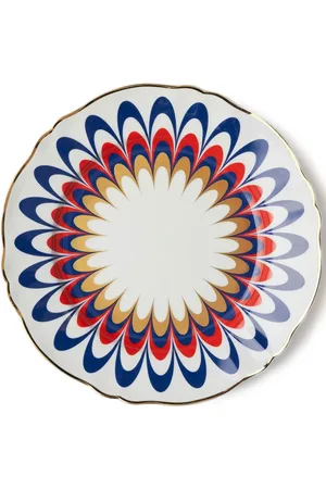 BITOSSI Set de cuatro platos para cena Flora