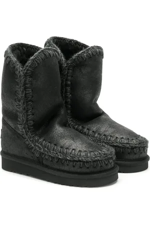 Mou Botas slip-on con detalles de costuras