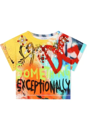 Dolce & Gabbana Playera con estampado de grafiti