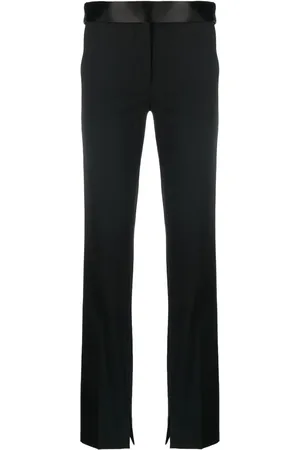 Stella McCartney Pantalones con satén en la pretina