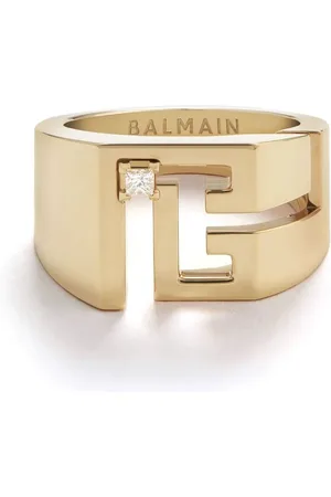 Balmain Anillo Labyrinth PB en oro amarillo de 18kt con diamantes