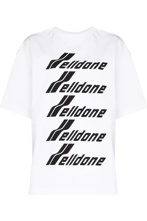 We11 Done Playera con logo estampado