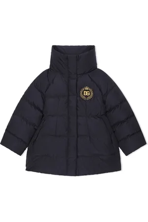 Dolce & Gabbana Chamarra capitonada con logo DG