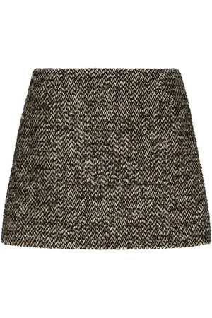 Dolce & Gabbana Falda corta de tweed
