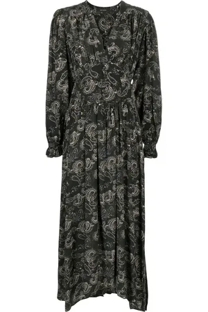 Isabel Marant Vestido midi Myrala