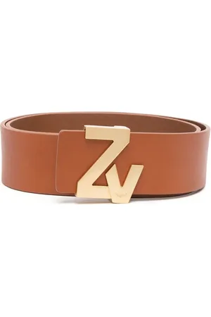 Zadig & Voltaire Cinturón con placa del logo