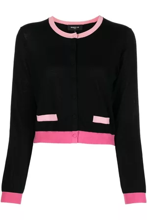 Paule Ka Cárdigan con diseño color block