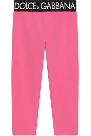 Dolce & Gabbana Leggins Interlock con logo en la pretina