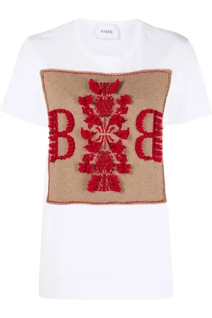 Barrie Playera con cuello redondo y logo