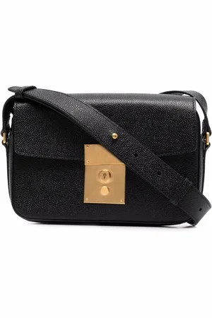 Thom Browne Bolsa crossbody cámara texturizada