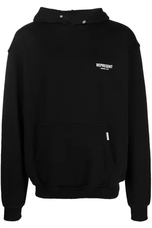 Represent Hoodie con logo estampado