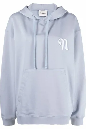 Nanushka Hoodie oversize con logo bordado