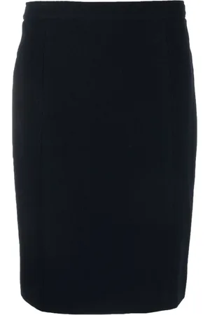 CHANEL Falda lápiz 1990