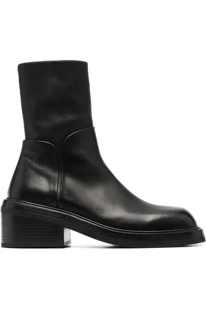 MARSÈLL Botines con tacón cuadrado
