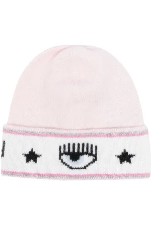 Chiara Ferragni Gorro tejido con motivo Eyelike