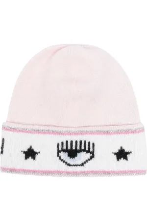 Chiara Ferragni Gorro tejido con motivo Eyelike