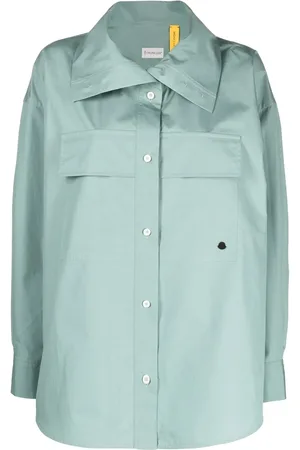 Moncler Camisa con parche del logo