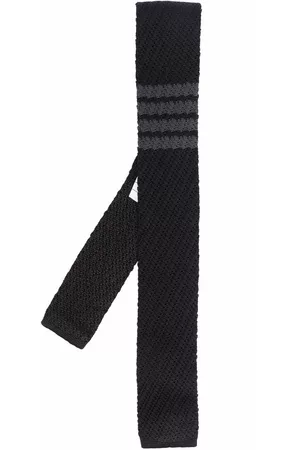 Thom Browne Corbata con motivo 4-Bar