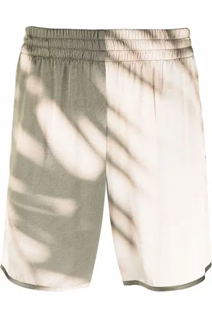 BLUE SKY INN Shorts deportivos con estampado tie-dye