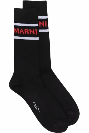Marni Calcetines con logo estampado