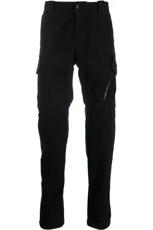 C.P. Company Pantalones cargo con diseño efecto fruncido