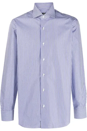 BARBA Camisa con rayas estampadas